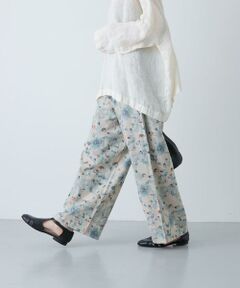 かぐれ / かぐれ その他パンツ | コットンリネンプリントイージーパンツ