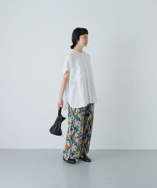 かぐれ / かぐれ その他パンツ | コットンリネンプリントイージーパンツ | 詳細3