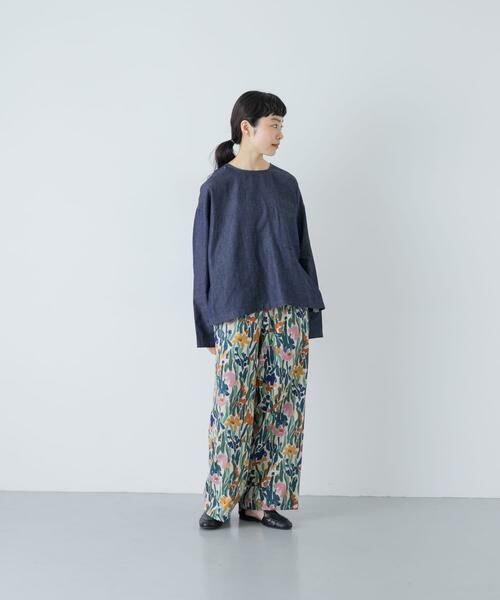 かぐれ / かぐれ その他パンツ | コットンリネンプリントイージーパンツ | 詳細6