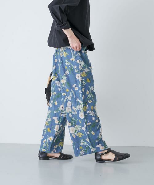 かぐれ / かぐれ その他パンツ | コットンリネンプリントイージーパンツ | 詳細11