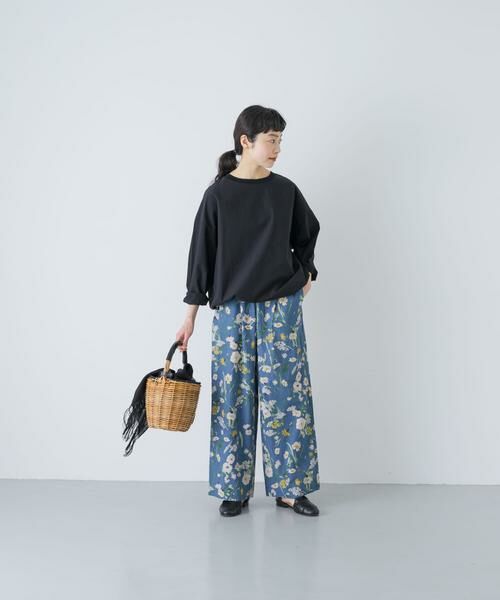 かぐれ / かぐれ その他パンツ | コットンリネンプリントイージーパンツ | 詳細14