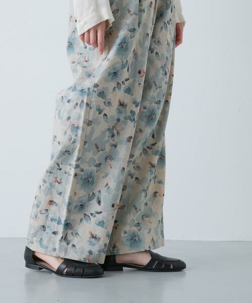 かぐれ / かぐれ その他パンツ | コットンリネンプリントイージーパンツ | 詳細12