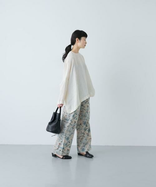 かぐれ / かぐれ その他パンツ | コットンリネンプリントイージーパンツ | 詳細3