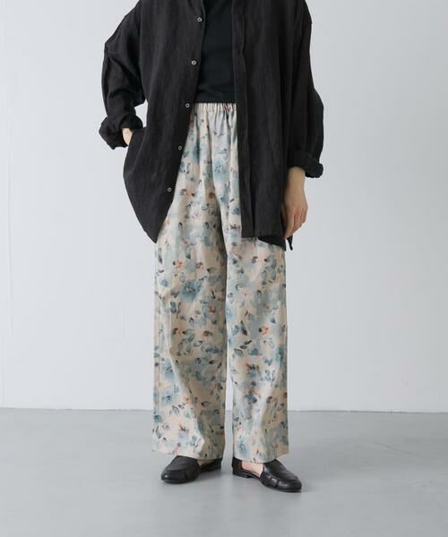 かぐれ / かぐれ その他パンツ | コットンリネンプリントイージーパンツ | 詳細4