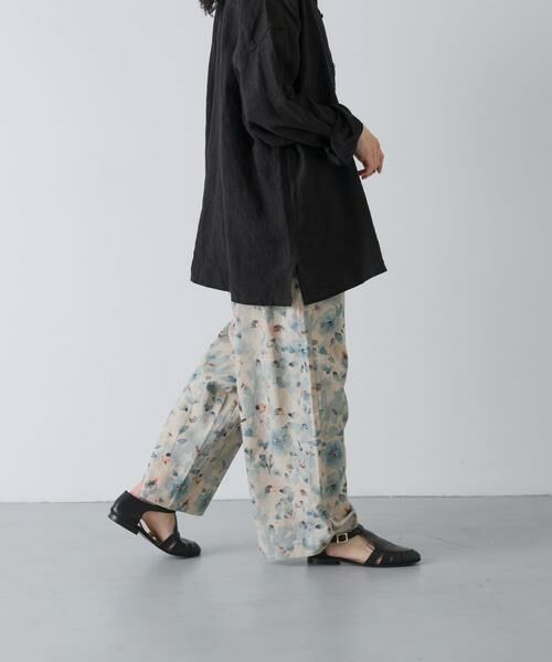 かぐれ / かぐれ その他パンツ | コットンリネンプリントイージーパンツ | 詳細6