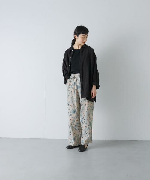 かぐれ / かぐれ その他パンツ | コットンリネンプリントイージーパンツ | 詳細7