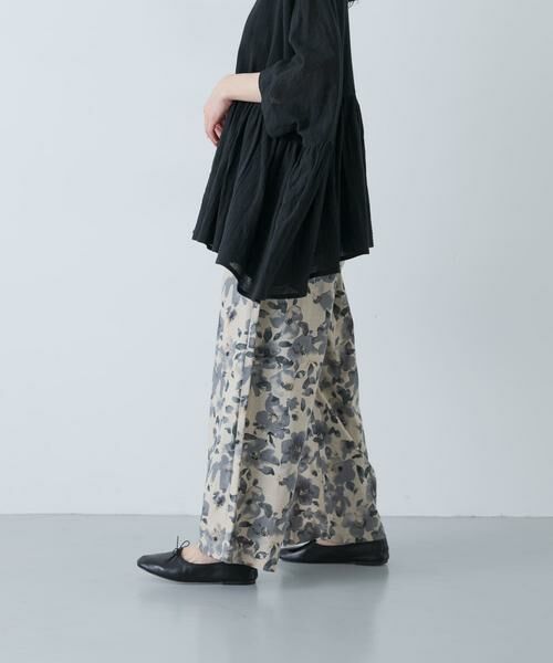 かぐれ / かぐれ その他パンツ | コットンリネンプリントイージーパンツ | 詳細19