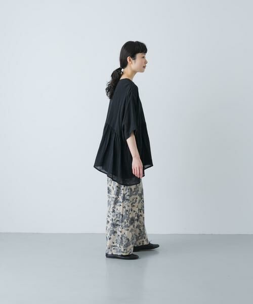 かぐれ / かぐれ その他パンツ | コットンリネンプリントイージーパンツ | 詳細22