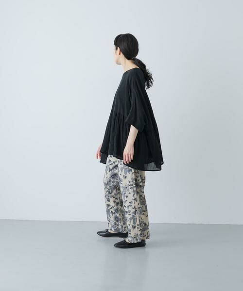 かぐれ / かぐれ その他パンツ | コットンリネンプリントイージーパンツ | 詳細23