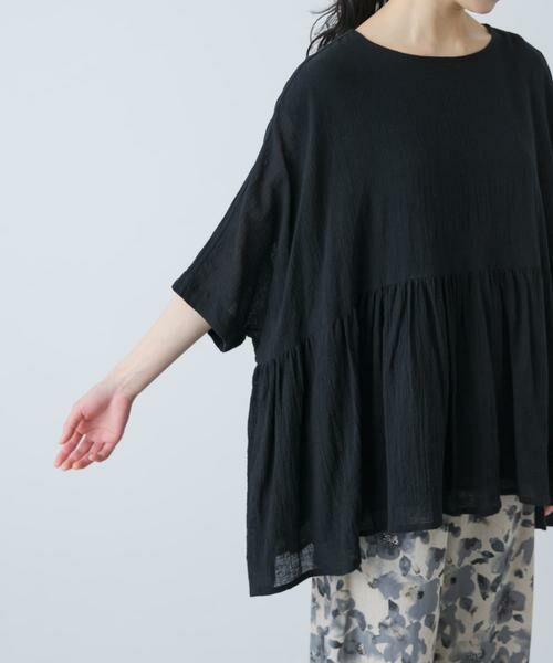 かぐれ / かぐれ シャツ・ブラウス | コットンクレープギャザーブラウス | 詳細20