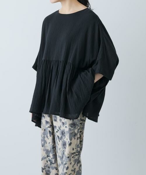 かぐれ / かぐれ シャツ・ブラウス | コットンクレープギャザーブラウス | 詳細11