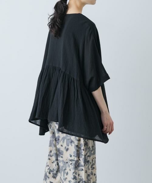 かぐれ / かぐれ シャツ・ブラウス | コットンクレープギャザーブラウス | 詳細12