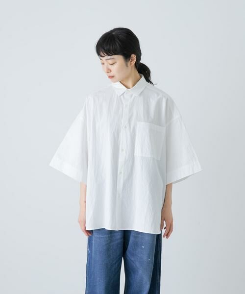 かぐれ / かぐれ シャツ・ブラウス | ワイドハーフスリーブシャツ | 詳細17