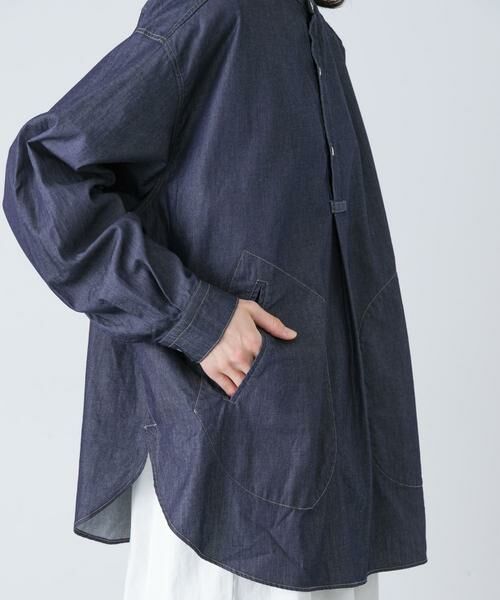 かぐれ / かぐれ シャツ・ブラウス | デニムプルオーバーシャツ | 詳細11
