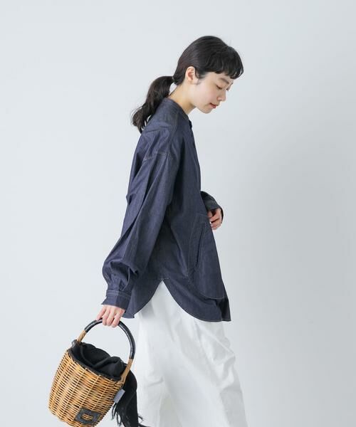 かぐれ / かぐれ シャツ・ブラウス | デニムプルオーバーシャツ | 詳細2