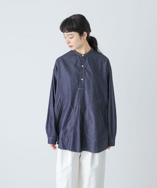 かぐれ / かぐれ シャツ・ブラウス | デニムプルオーバーシャツ | 詳細7