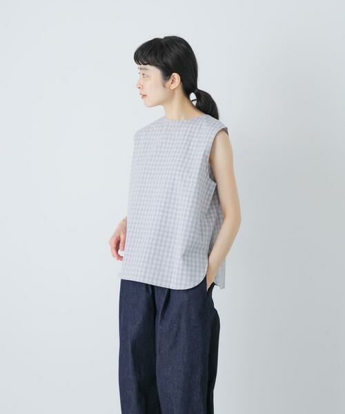 かぐれ / かぐれ シャツ・ブラウス | ギンガム2WAYブラウス | 詳細3