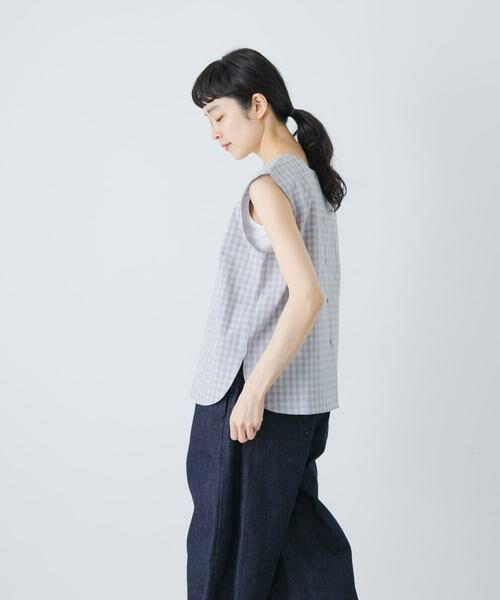 かぐれ / かぐれ シャツ・ブラウス | ギンガム2WAYブラウス | 詳細4