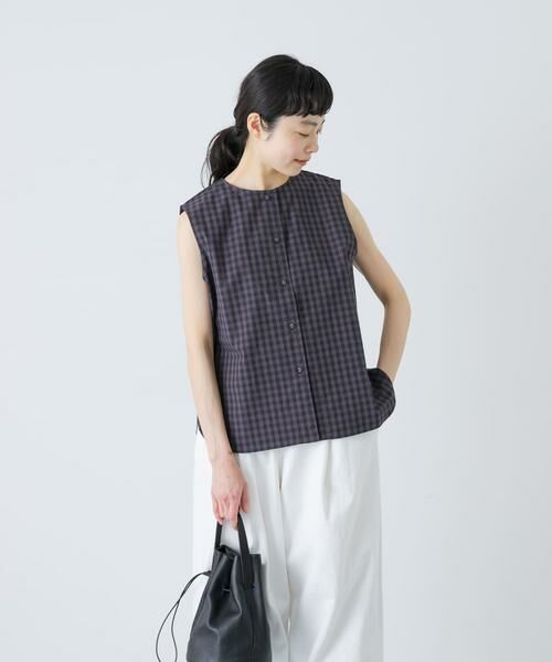かぐれ / かぐれ シャツ・ブラウス | ギンガム2WAYブラウス | 詳細20