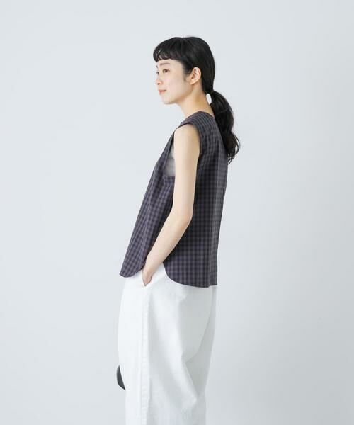 かぐれ / かぐれ シャツ・ブラウス | ギンガム2WAYブラウス | 詳細21