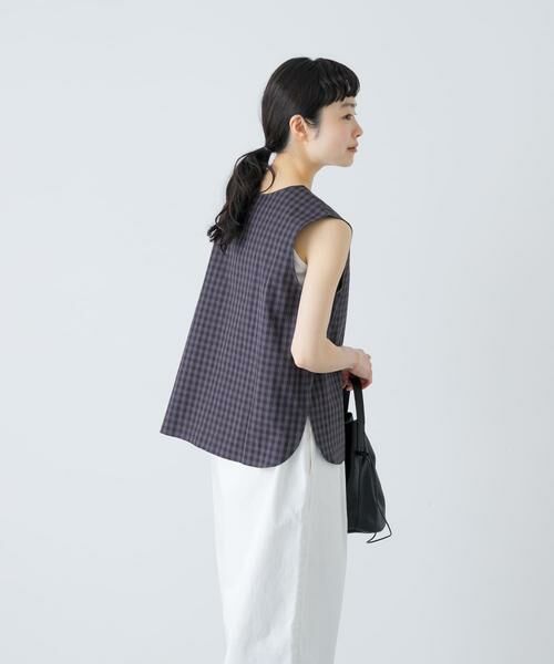 かぐれ / かぐれ シャツ・ブラウス | ギンガム2WAYブラウス | 詳細22
