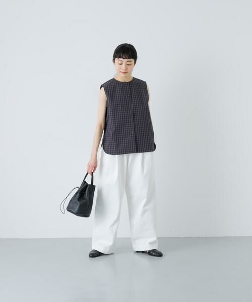 かぐれ / かぐれ シャツ・ブラウス | ギンガム2WAYブラウス | 詳細23