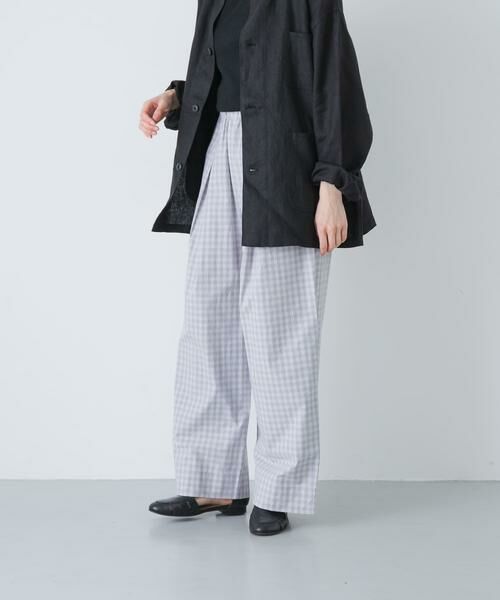 かぐれ / かぐれ その他パンツ | ギンガムタックワイドパンツ | 詳細2