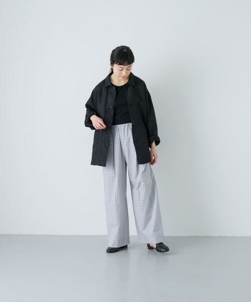 かぐれ / かぐれ その他パンツ | ギンガムタックワイドパンツ | 詳細5