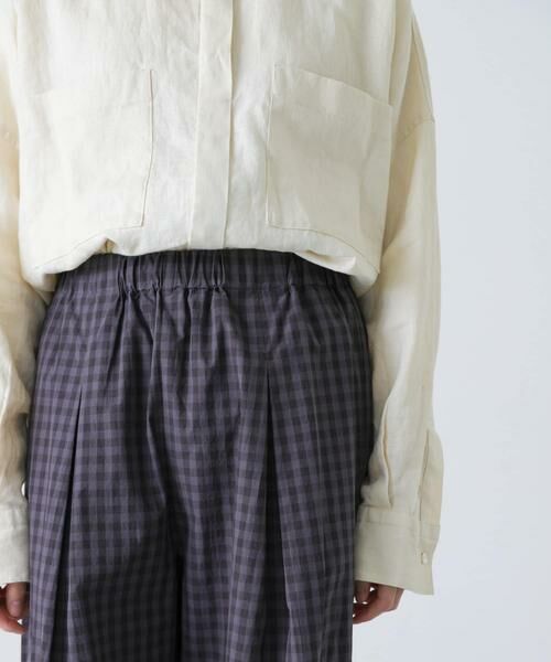 かぐれ / かぐれ その他パンツ | ギンガムタックワイドパンツ | 詳細25