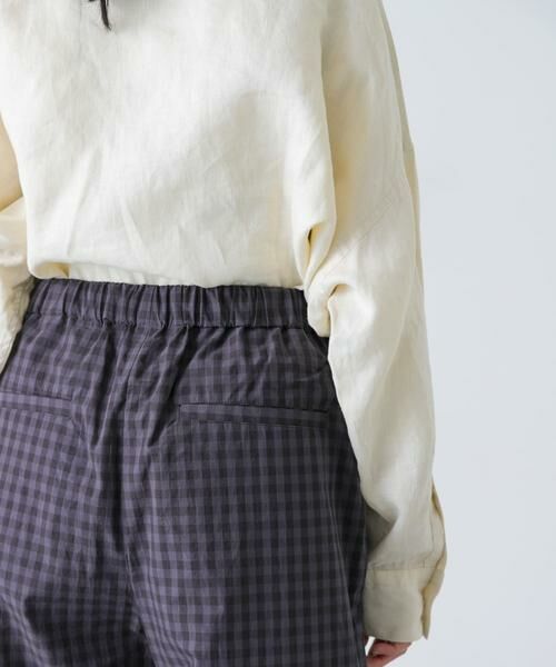 かぐれ / かぐれ その他パンツ | ギンガムタックワイドパンツ | 詳細26
