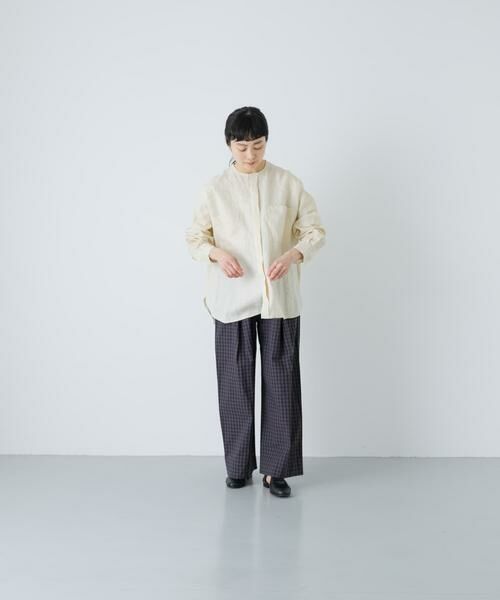 かぐれ / かぐれ その他パンツ | ギンガムタックワイドパンツ | 詳細18
