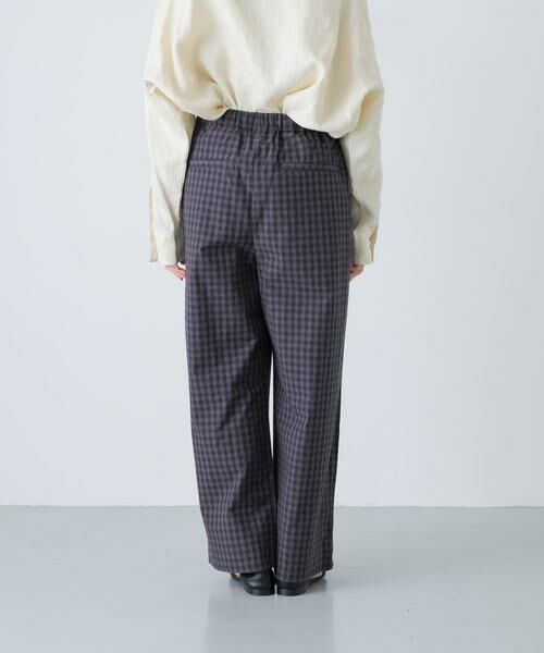 かぐれ / かぐれ その他パンツ | ギンガムタックワイドパンツ | 詳細23
