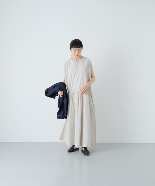 かぐれ / かぐれ ワンピース | タイプライターギャザーワンピース | 詳細3