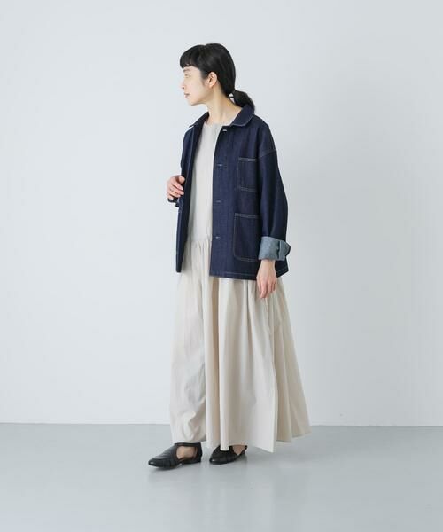 かぐれ / かぐれ ワンピース | タイプライターギャザーワンピース | 詳細4