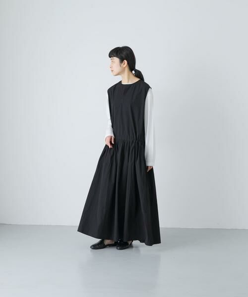 かぐれ / かぐれ ワンピース | タイプライターギャザーワンピース | 詳細12