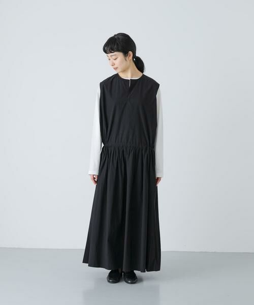 かぐれ / かぐれ ワンピース | タイプライターギャザーワンピース | 詳細15