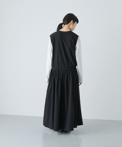 かぐれ / かぐれ ワンピース | タイプライターギャザーワンピース | 詳細17