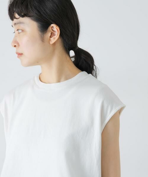 かぐれ / かぐれ Tシャツ | 裾フリルノースリーブインナーカットソー | 詳細11