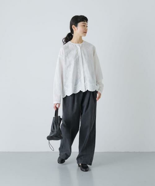 かぐれ / かぐれ シャツ・ブラウス | エンブロイダリーブラウス | 詳細5