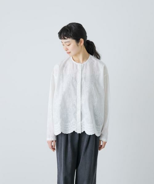 かぐれ / かぐれ シャツ・ブラウス | エンブロイダリーブラウス | 詳細8