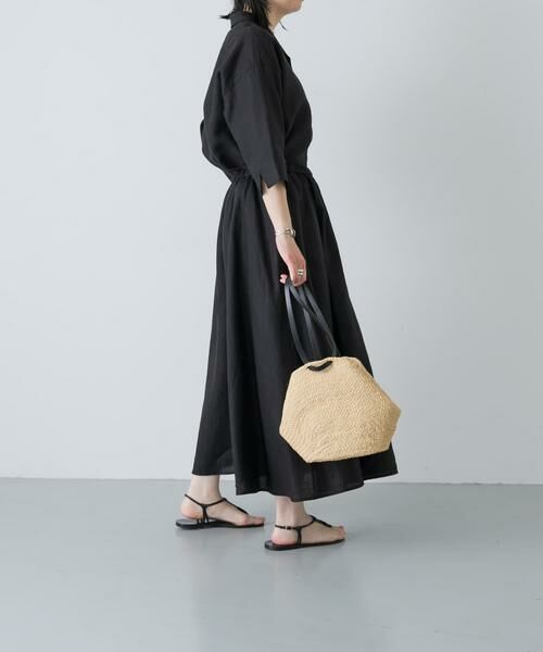 かぐれ / かぐれ シャツ・ブラウス | リネン半袖オープンカラーシャツ | 詳細22