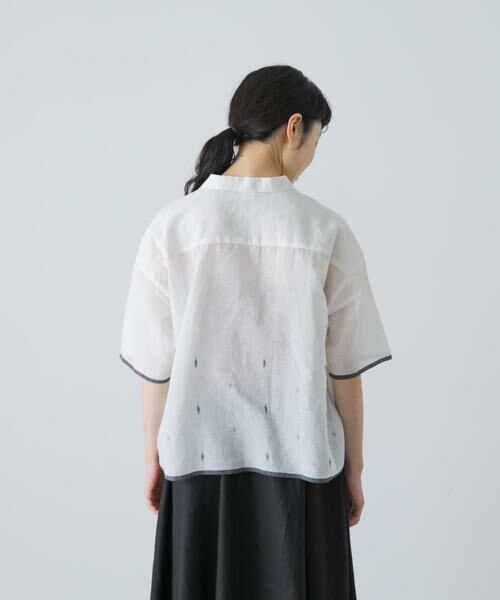 かぐれ / かぐれ シャツ・ブラウス | ジャムダニオープンカラーシャツ | 詳細10