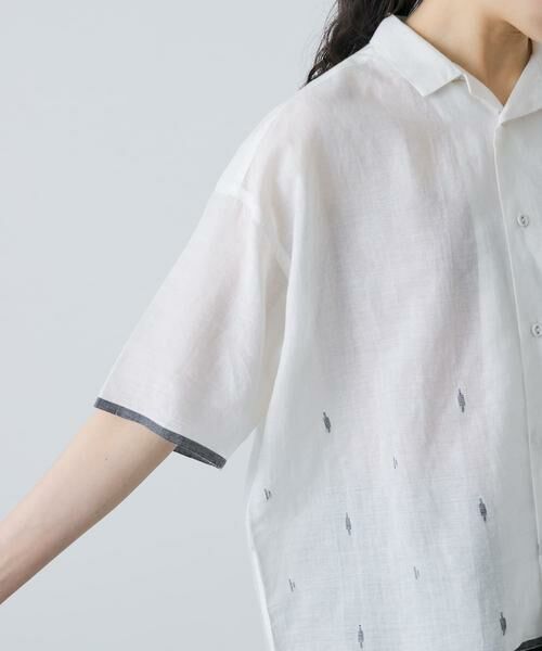かぐれ / かぐれ シャツ・ブラウス | ジャムダニオープンカラーシャツ | 詳細11