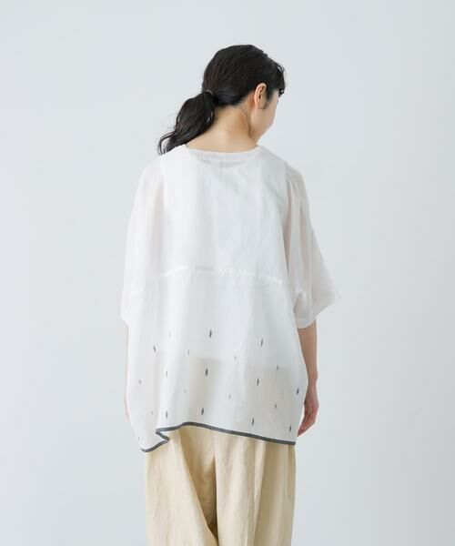 かぐれ / かぐれ シャツ・ブラウス | ジャムダニワイドプルオーバー | 詳細10