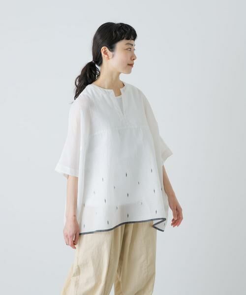 かぐれ / かぐれ シャツ・ブラウス | ジャムダニワイドプルオーバー | 詳細3