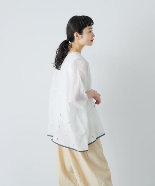 かぐれ / かぐれ シャツ・ブラウス | ジャムダニワイドプルオーバー | 詳細4