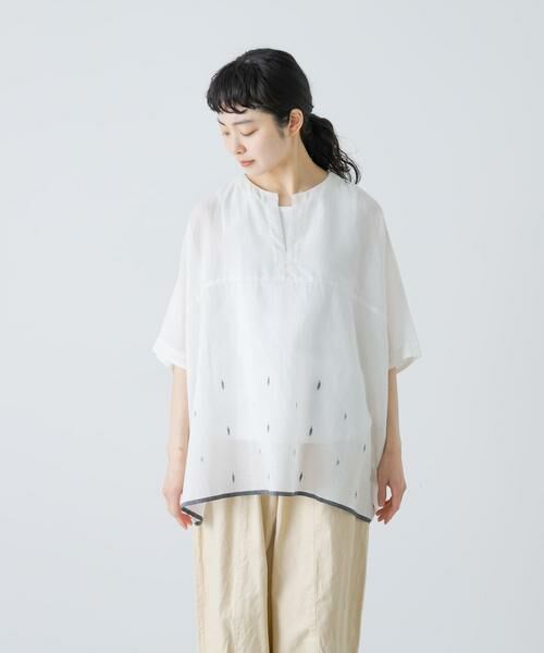 かぐれ / かぐれ シャツ・ブラウス | ジャムダニワイドプルオーバー | 詳細8