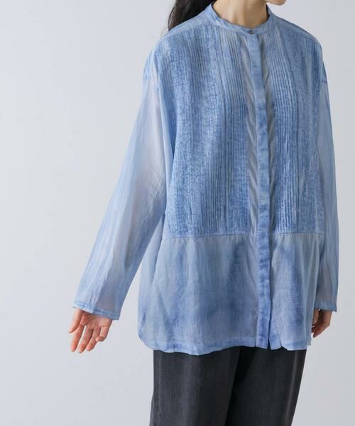かぐれ / かぐれ シャツ・ブラウス | ピグメントダイボザムシャツ | 詳細12