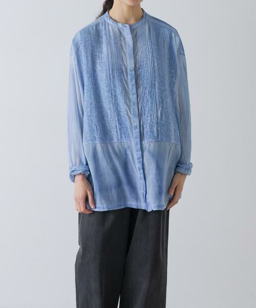 かぐれ / かぐれ シャツ・ブラウス | ピグメントダイボザムシャツ | 詳細2