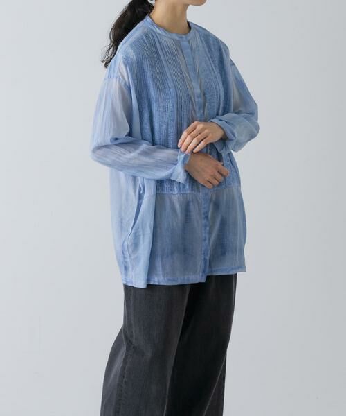 かぐれ / かぐれ シャツ・ブラウス | ピグメントダイボザムシャツ | 詳細3